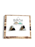 CLEARANCE / SECONDS SALE: Triangle Studs