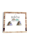 CLEARANCE / SECONDS SALE: Triangle Studs