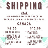 Shipping USA Canada